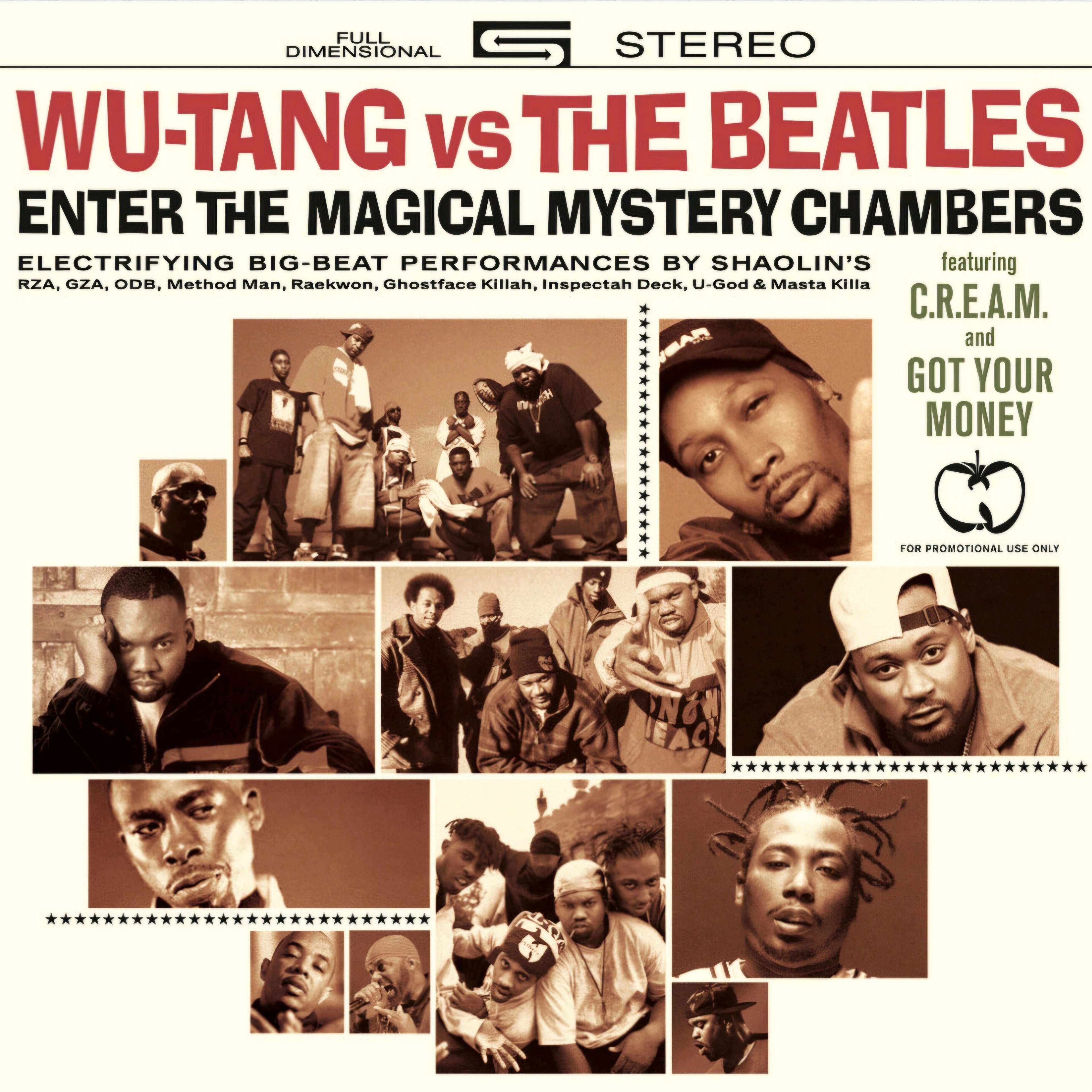 Wu-Tang vs. The Beatles:Enter the Magical Mystery Chambers  ( 2x12 Vinyl)