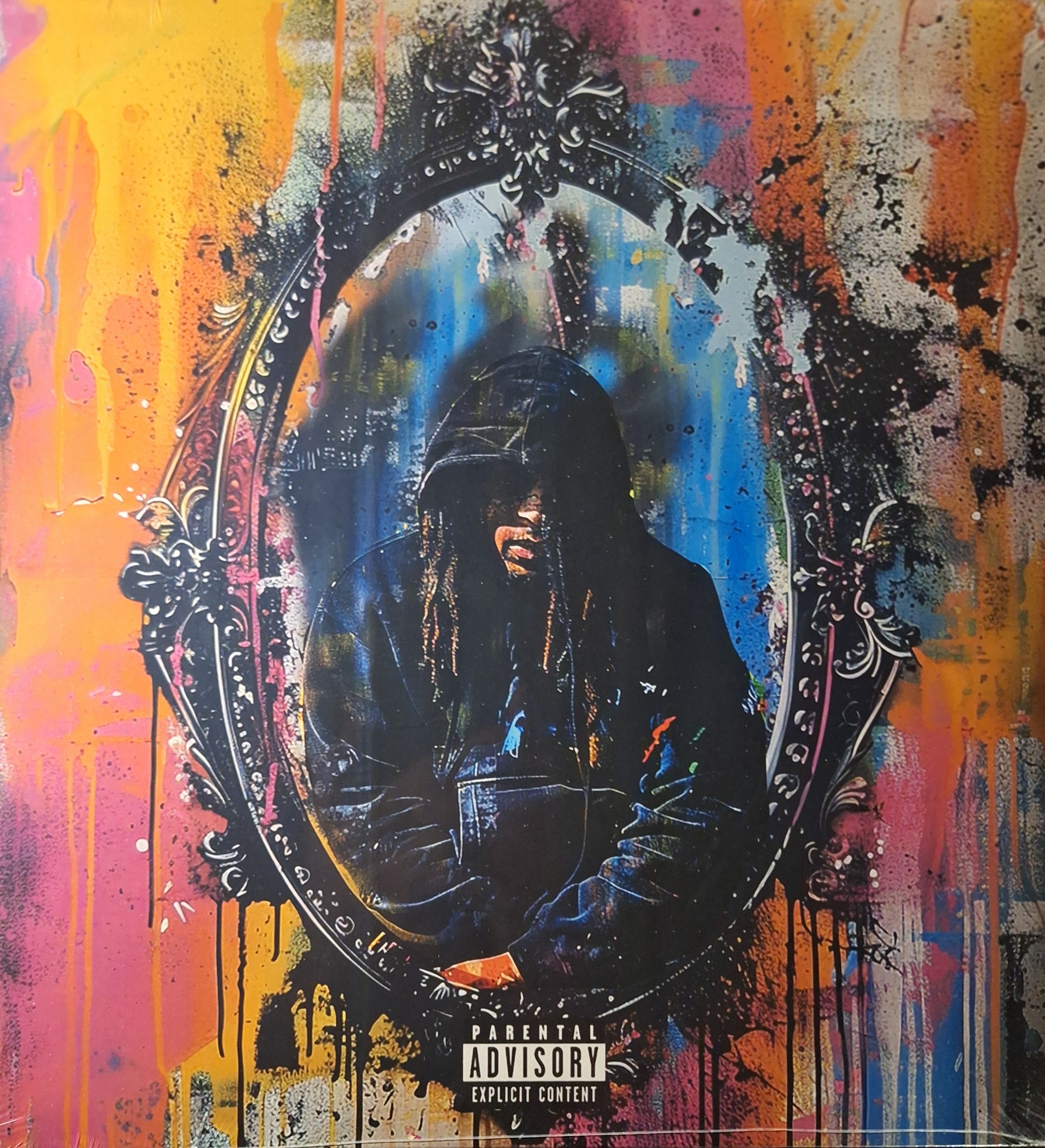 M.A.V. & Damien-Mirror Talks LP Tri-Color Splatter Vinyl