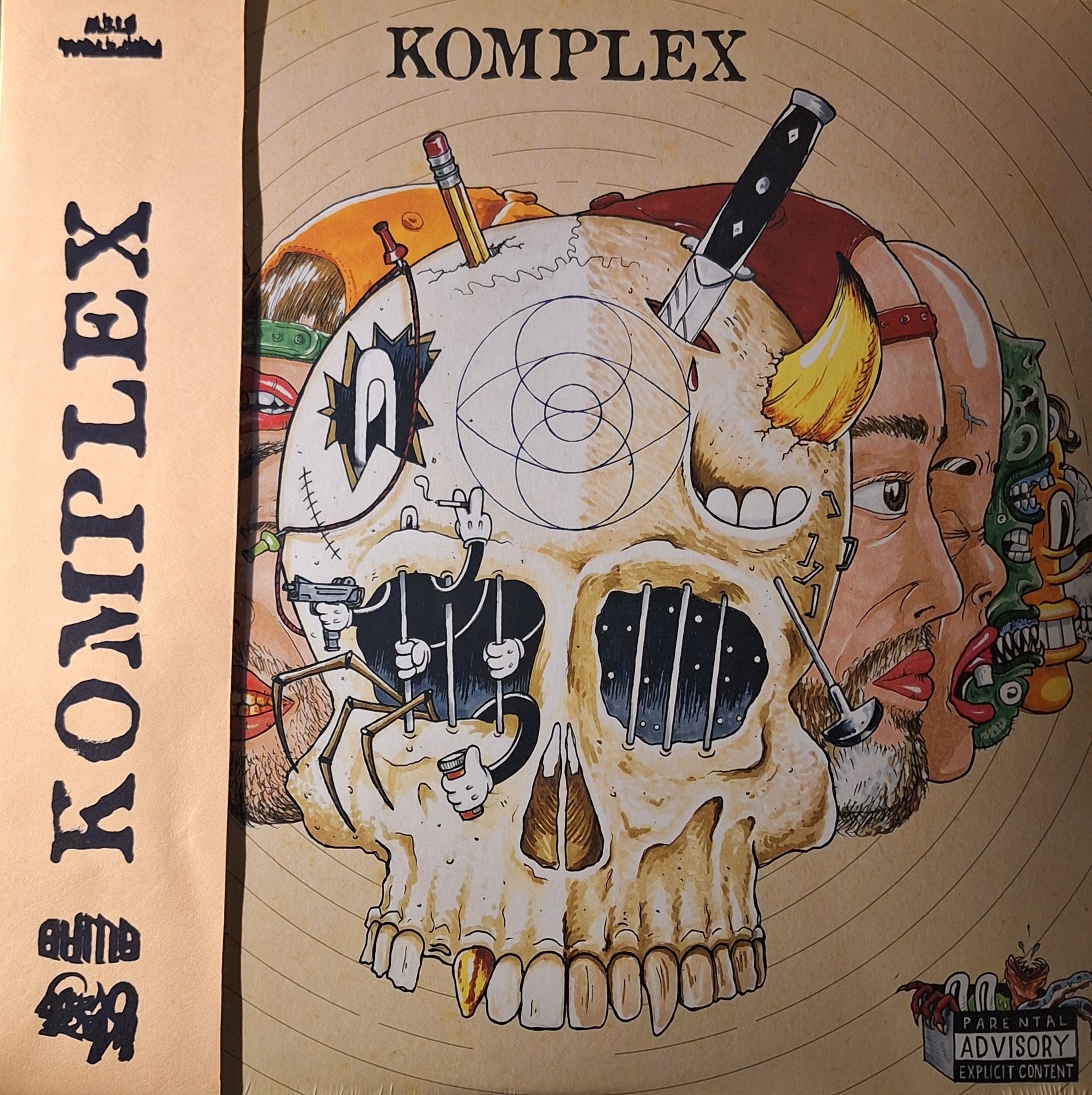 Maze Overlay-Komplex (w/Leather OBI limited edition bone white vinyl)