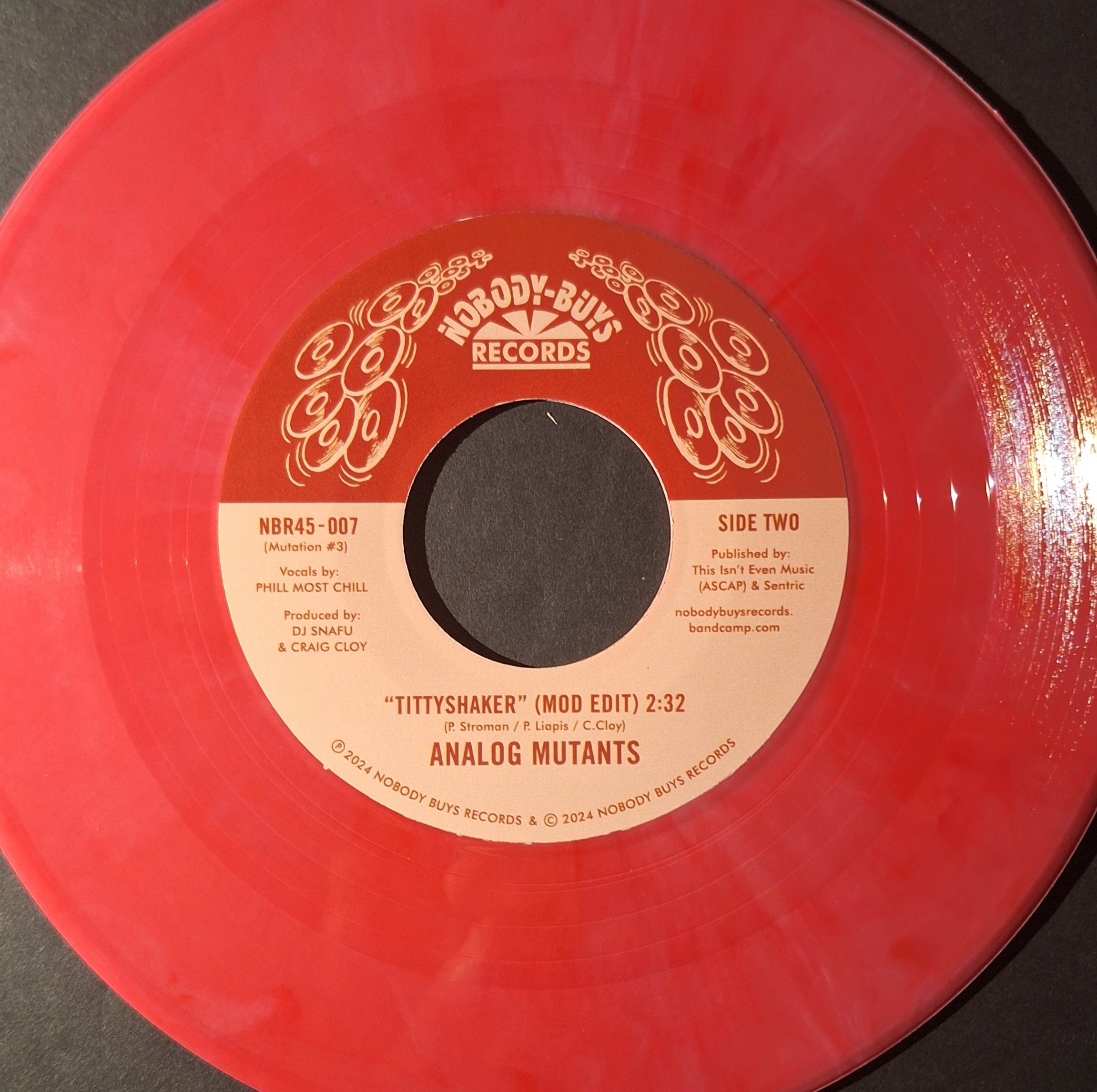Analog Mutants-Tittyshaker (7" Pink Vinyl)