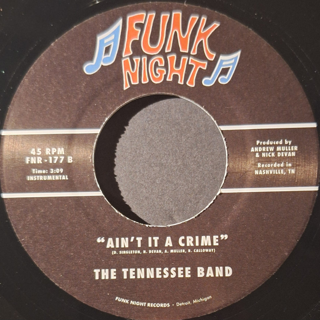 The Tennessee Band-Do It On The One/Ain't It a Crime (7" Vinyl)