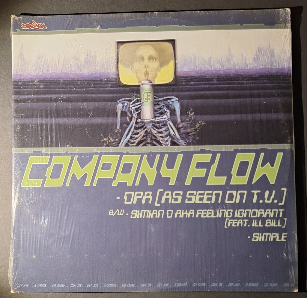 Company Flow/Cannibal Ox-DPA (As Seen on T.V.)/ Iron Galaxy (SEALED VINYL!)