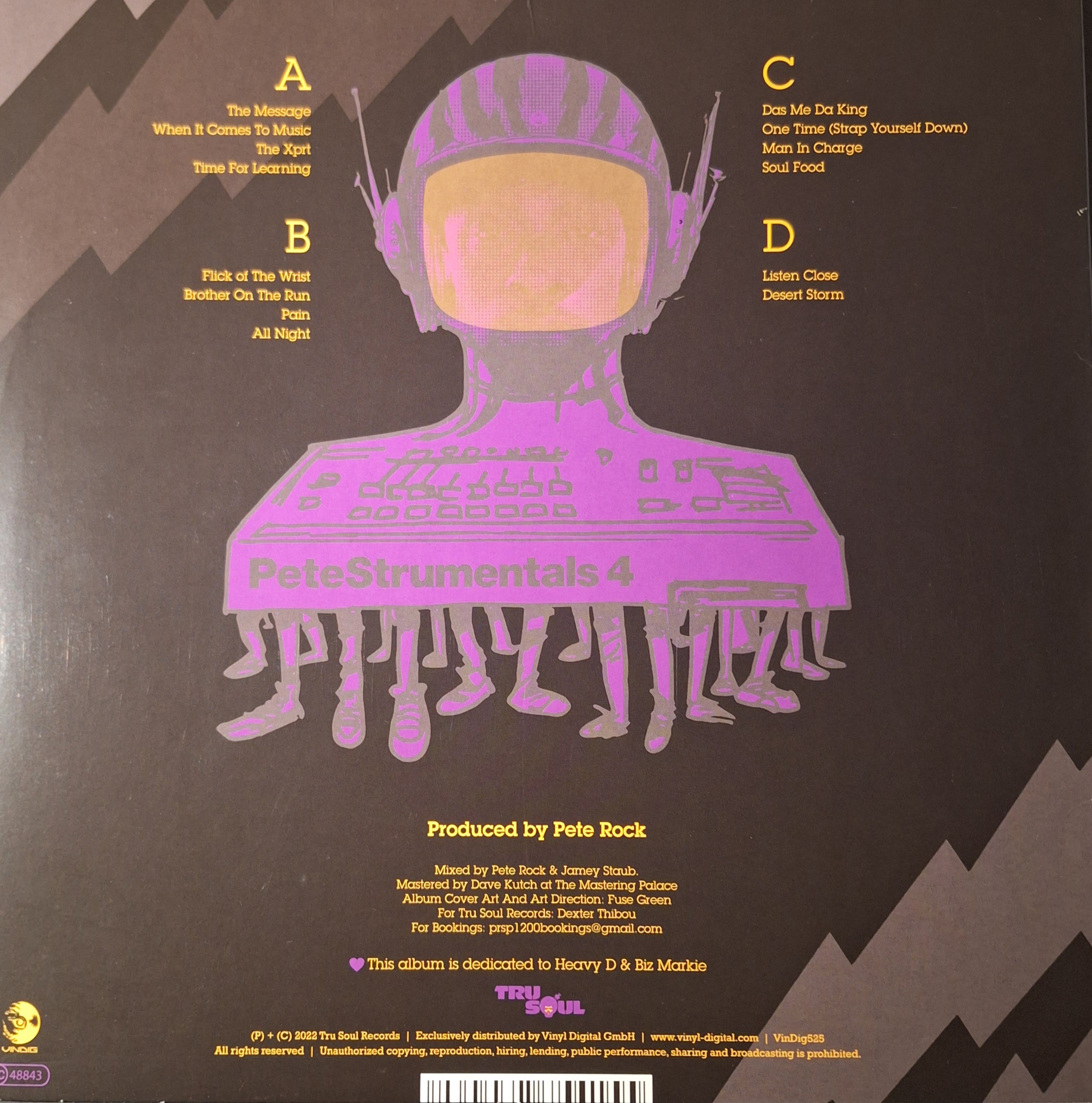 Pete Rock-Petestrumentals Vol.4 (2x12 LP) (Grimace Color Vinyl)