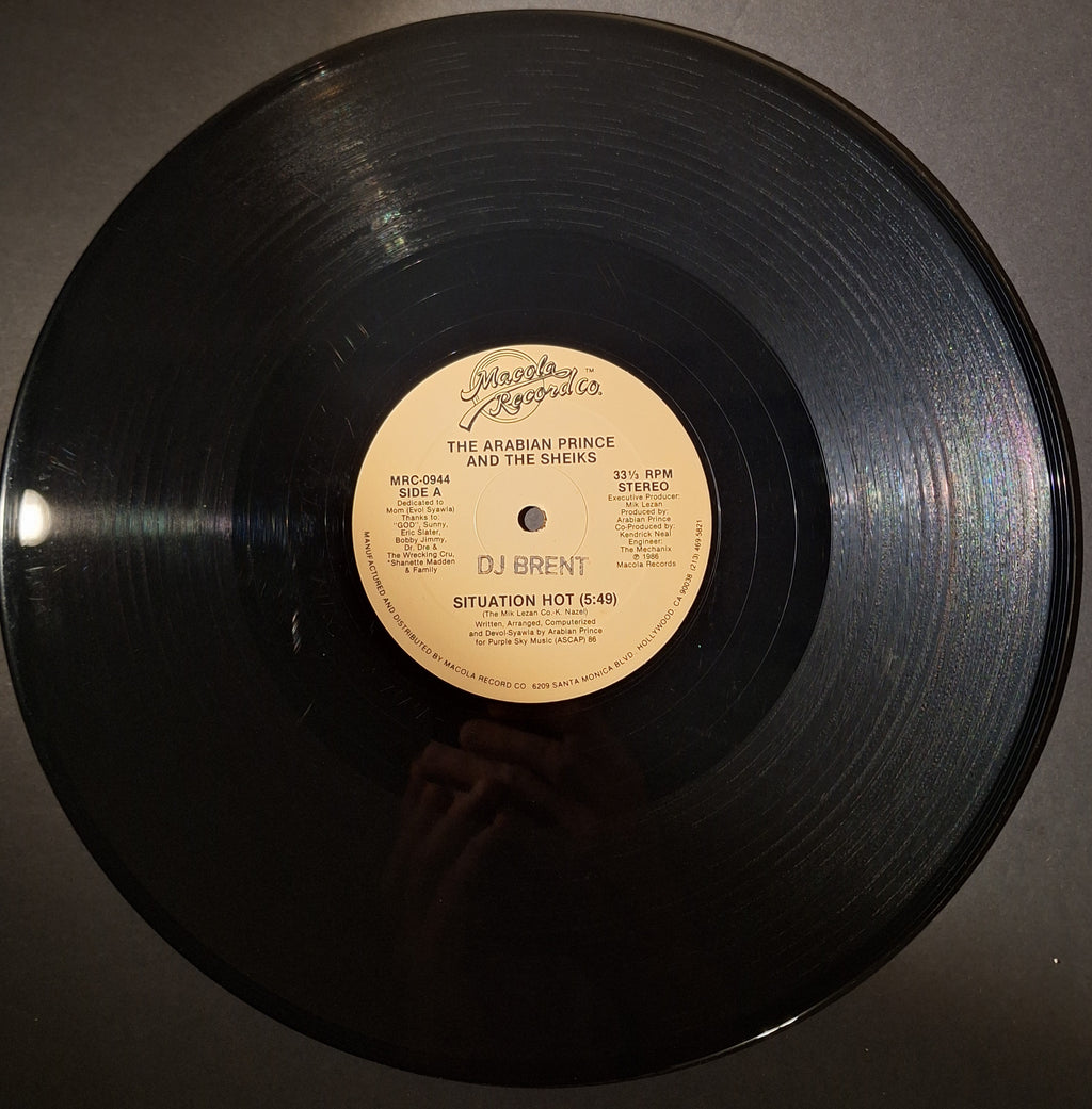 The Arabian Prince and The Sheiks- "Situation Hot" (12" Vinyl)