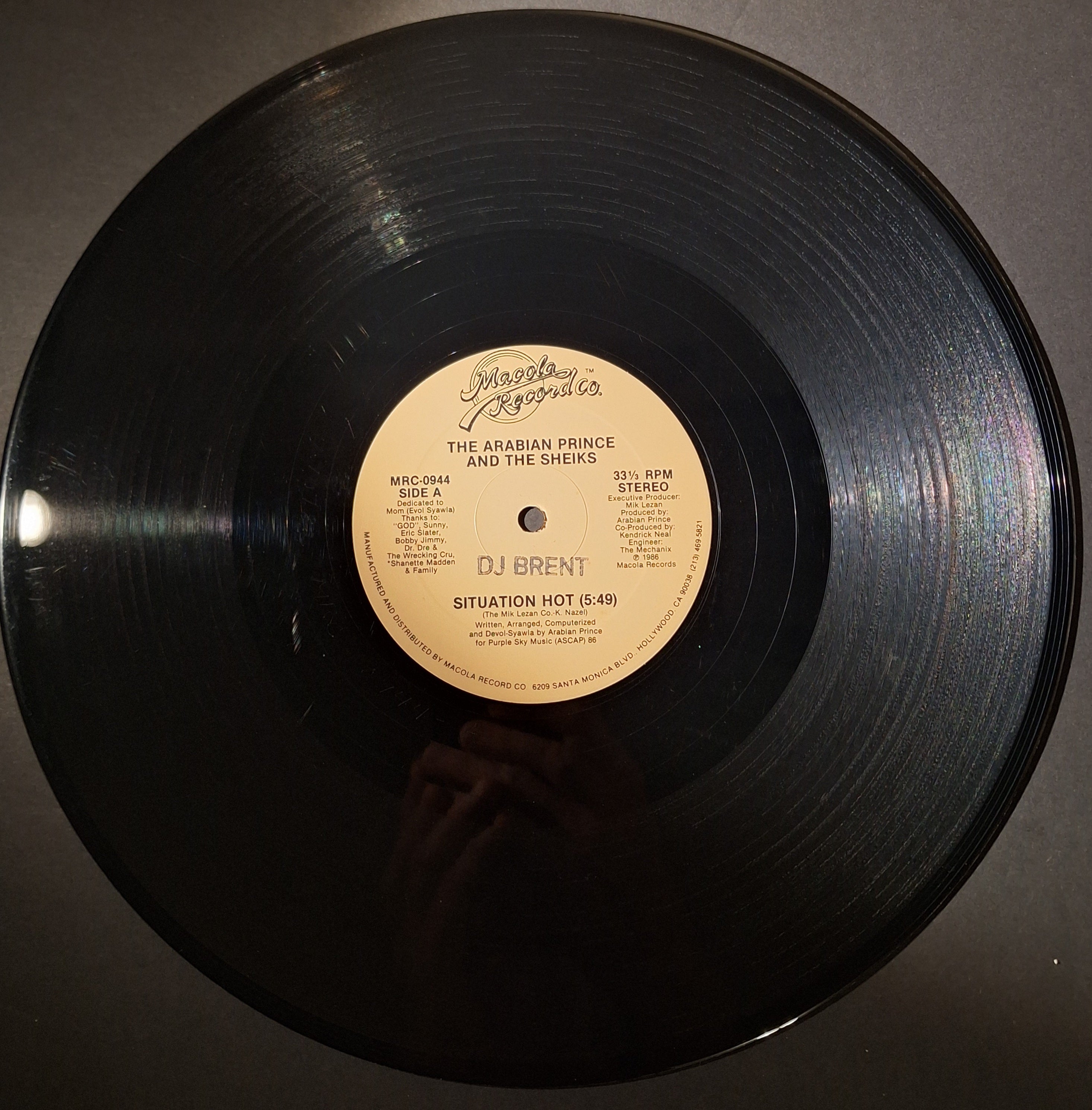 The Arabian Prince and The Sheiks- "Situation Hot" (12" Vinyl)