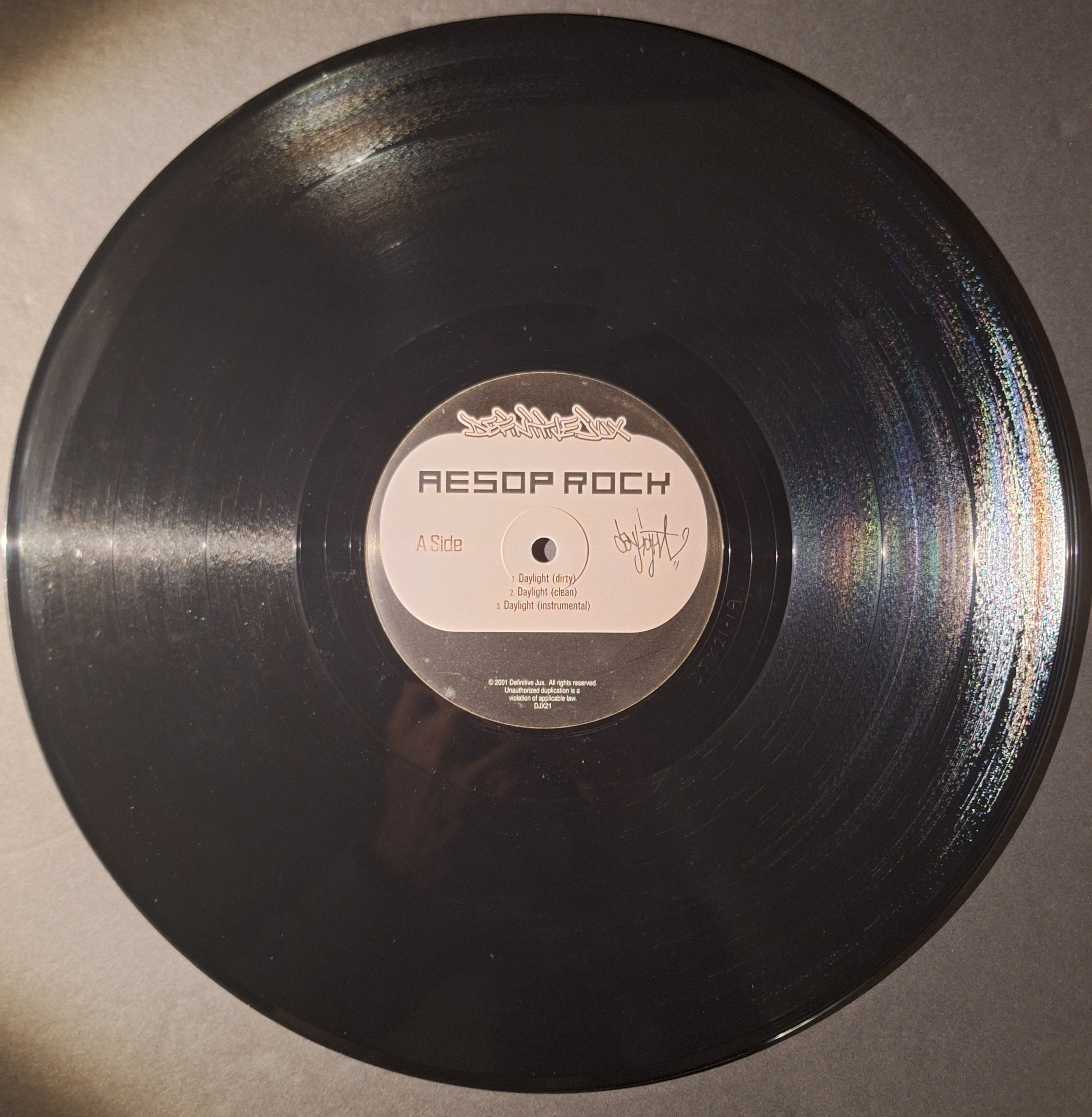 Aesop Rock-"Daylight"/"Night Light" (12" vinyl orginal pressing)