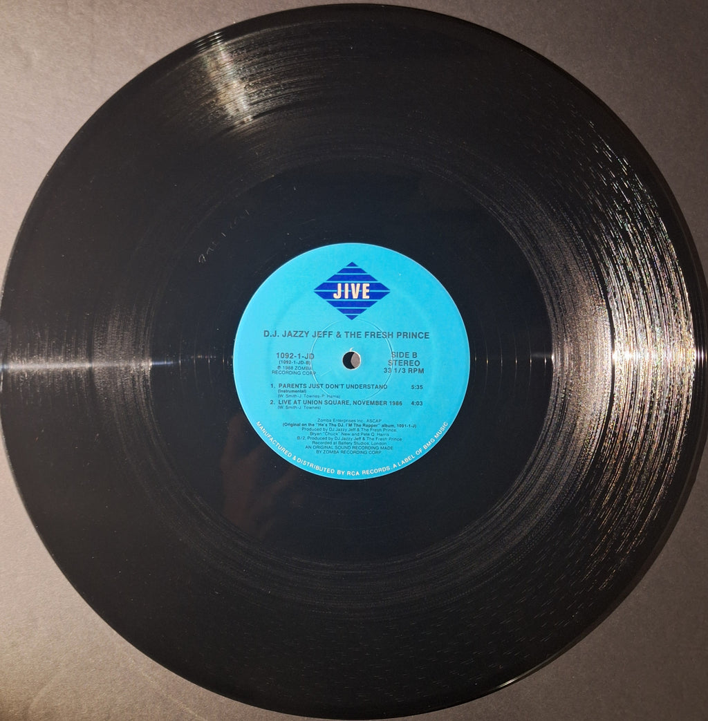D.J. Jazzy Jeff and The Fresh Prince "Parents Just Don’t Understand" (12" Vinyl)