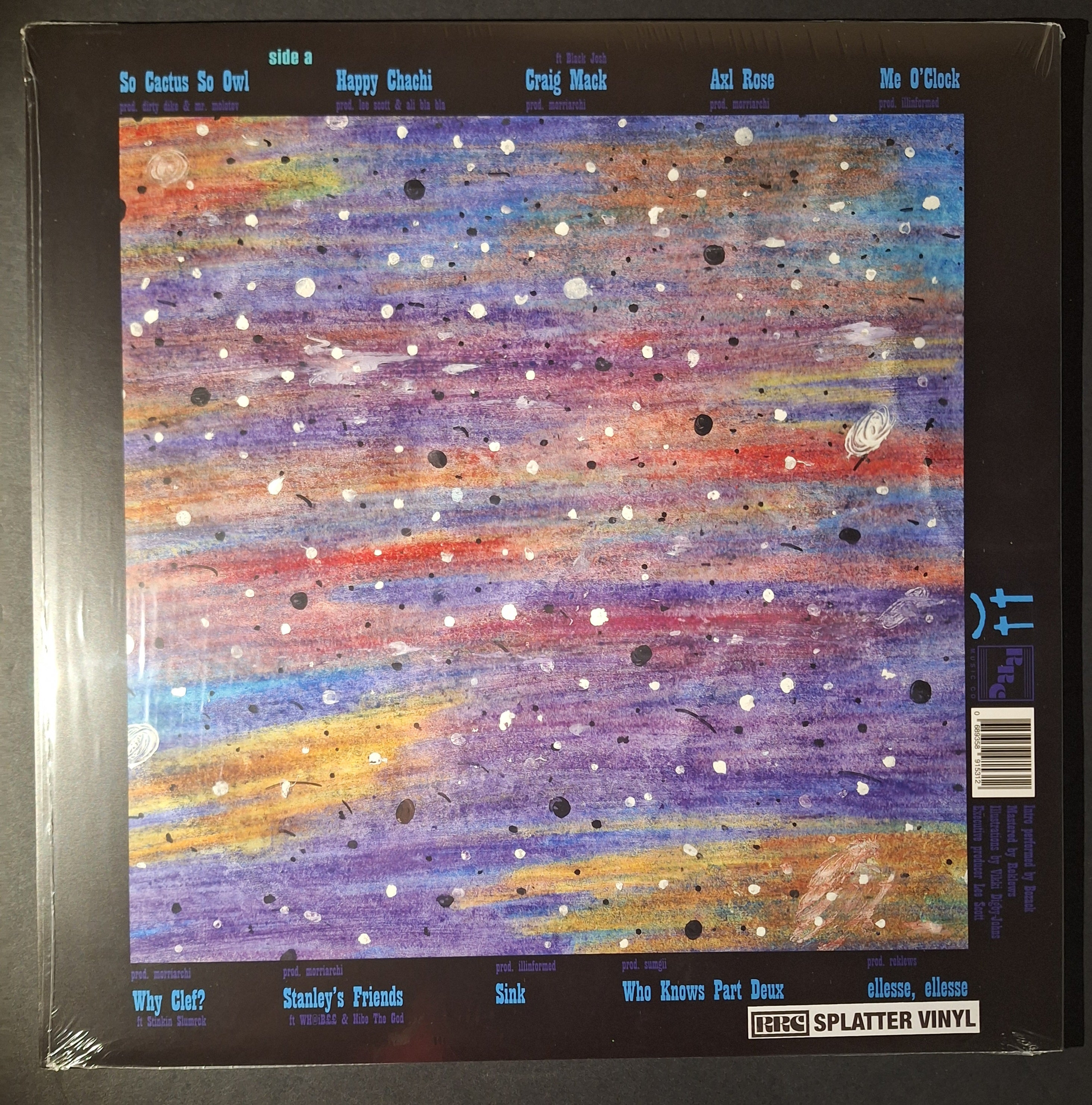 Lee Scott-CactusOwlMoonGoat (Splatter Vinyl)