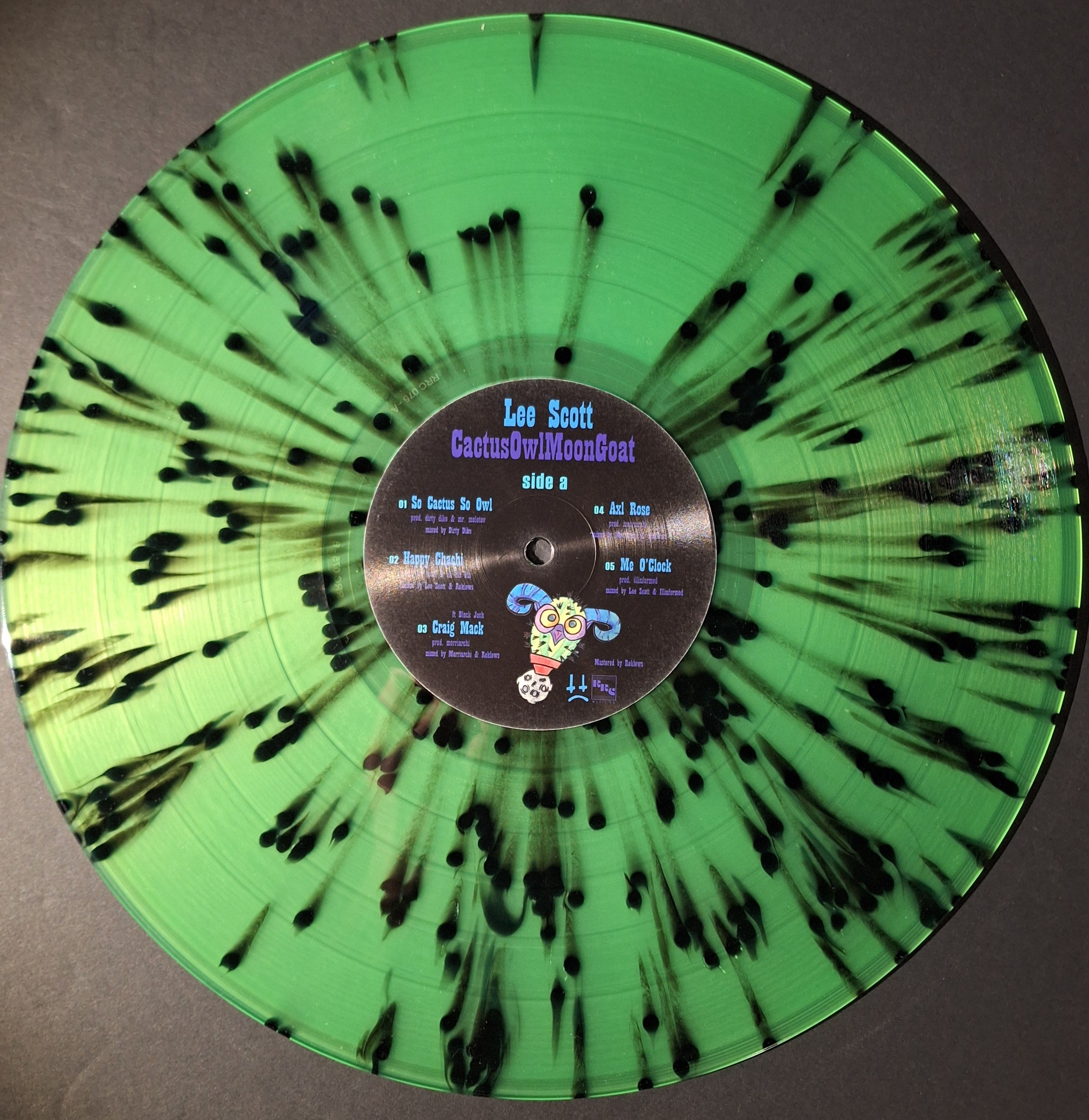 Lee Scott-CactusOwlMoonGoat (Splatter Vinyl)