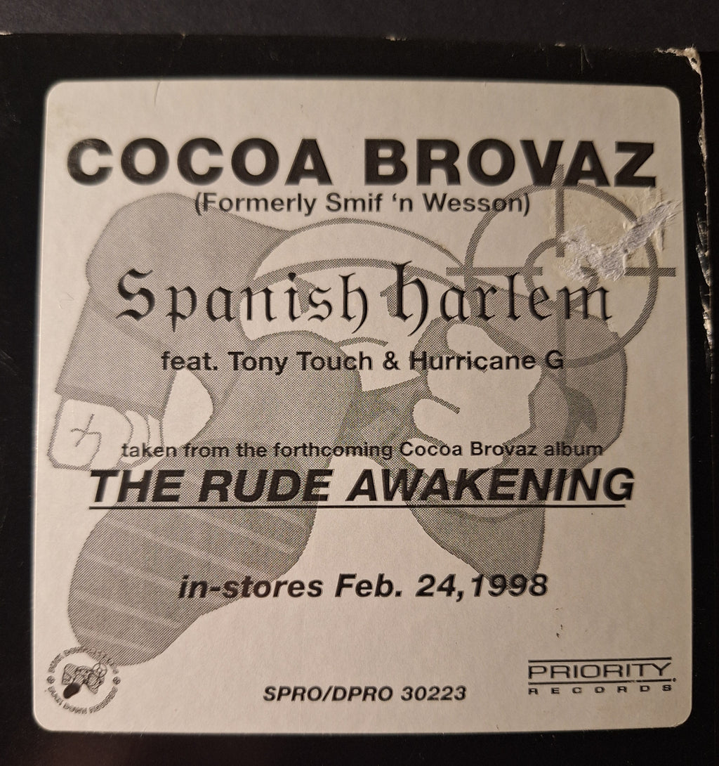 Cocoa Brovaz-"Spanish Harlem" (12" Promo Vinyl)