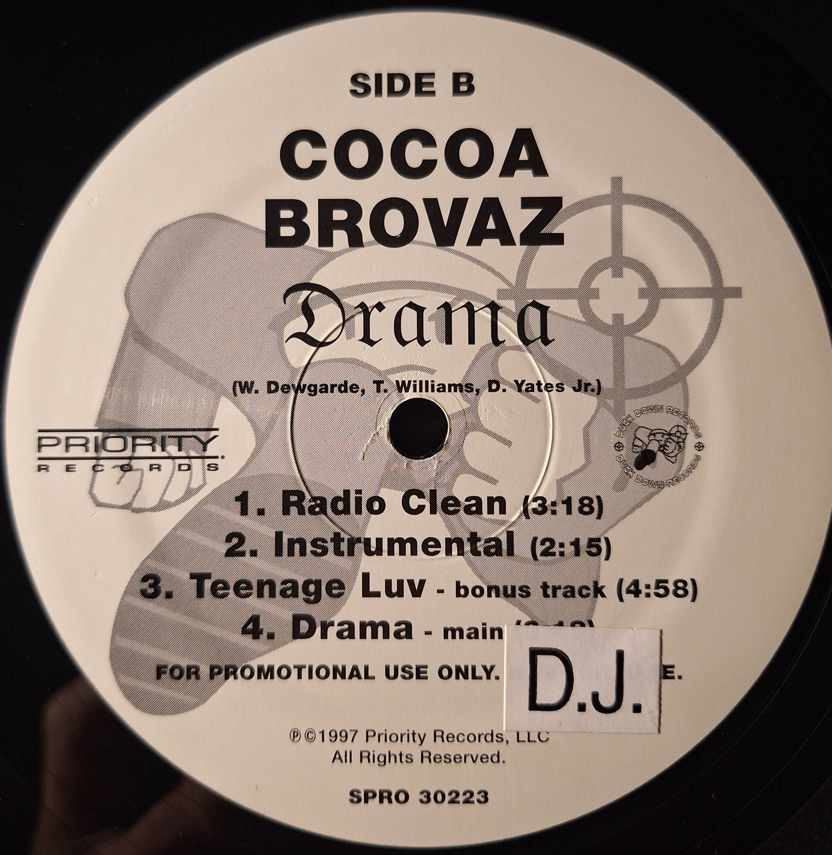 Cocoa Brovaz-"Spanish Harlem" (12" Promo Vinyl)