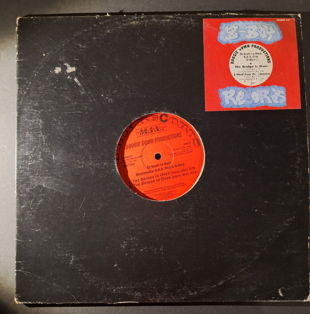 Boogie Down Productions- The Bridge is Over (1996 Reissue 12" Vinyl)