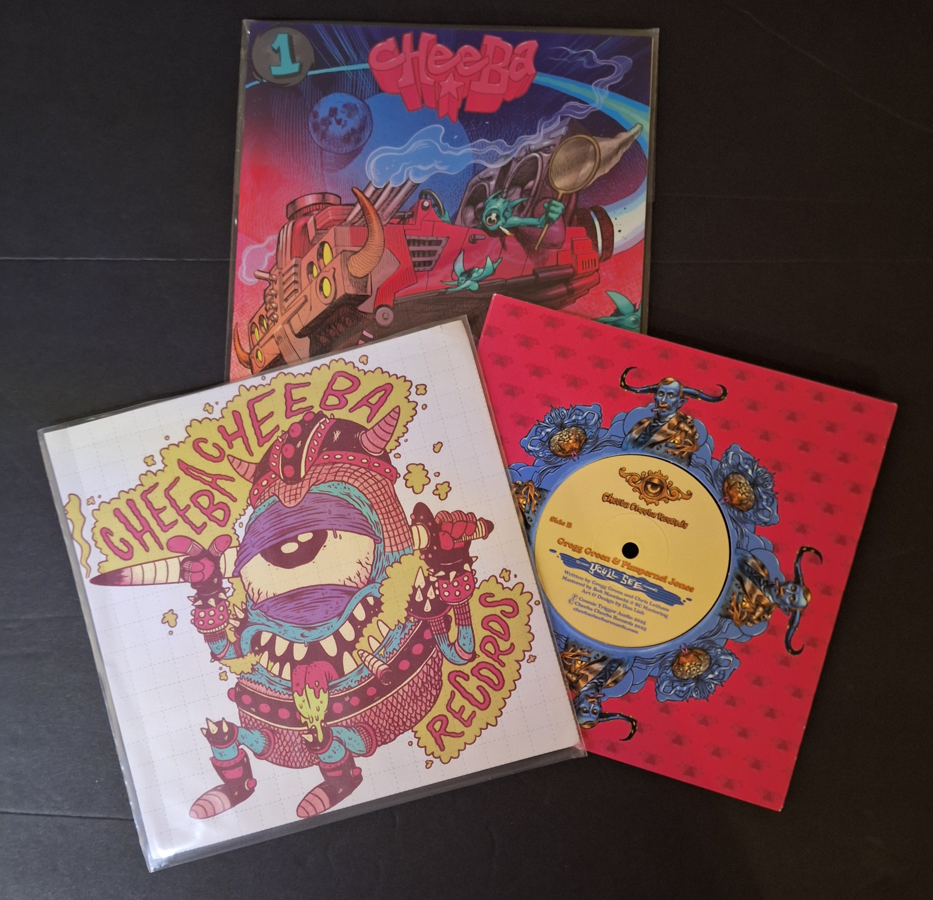 7" Collection Bugseed Comic Vinyl(3 records)