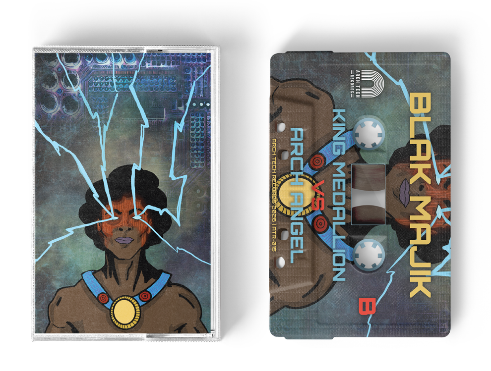 King Medallion vs Arch Angel - Blak Majik (Cassette w/ OBI Strip)