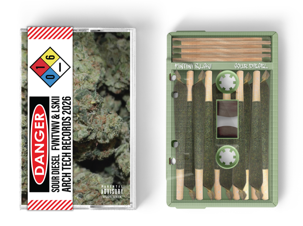 Fvntvnv & Lskii - Sour Diesel (Cassette w/ OBI Strip)