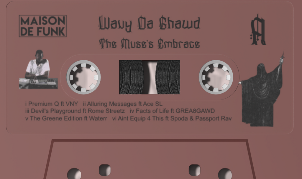 Wavy Da Ghawd- The Muse's Embrace (GOLD OBI Cassette)