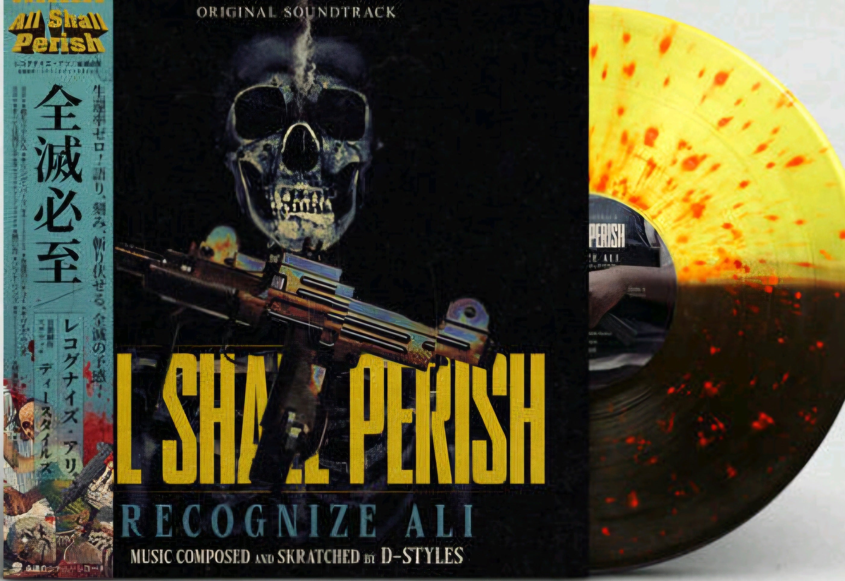 Recognize Ali & D-Styles- All Shall Perish OBI (Tri-Color Splatter Vinyl)