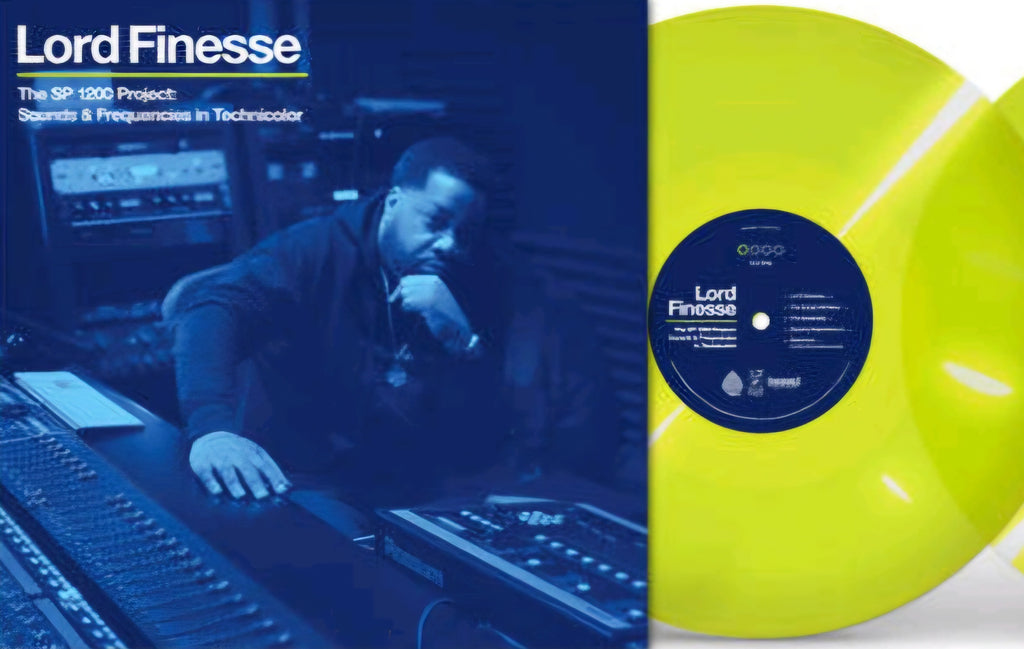 Lord Finesse-The SP1200 Project:Sounds & Frequencies in Technicolor (Highlighter Yellow Vinyl)