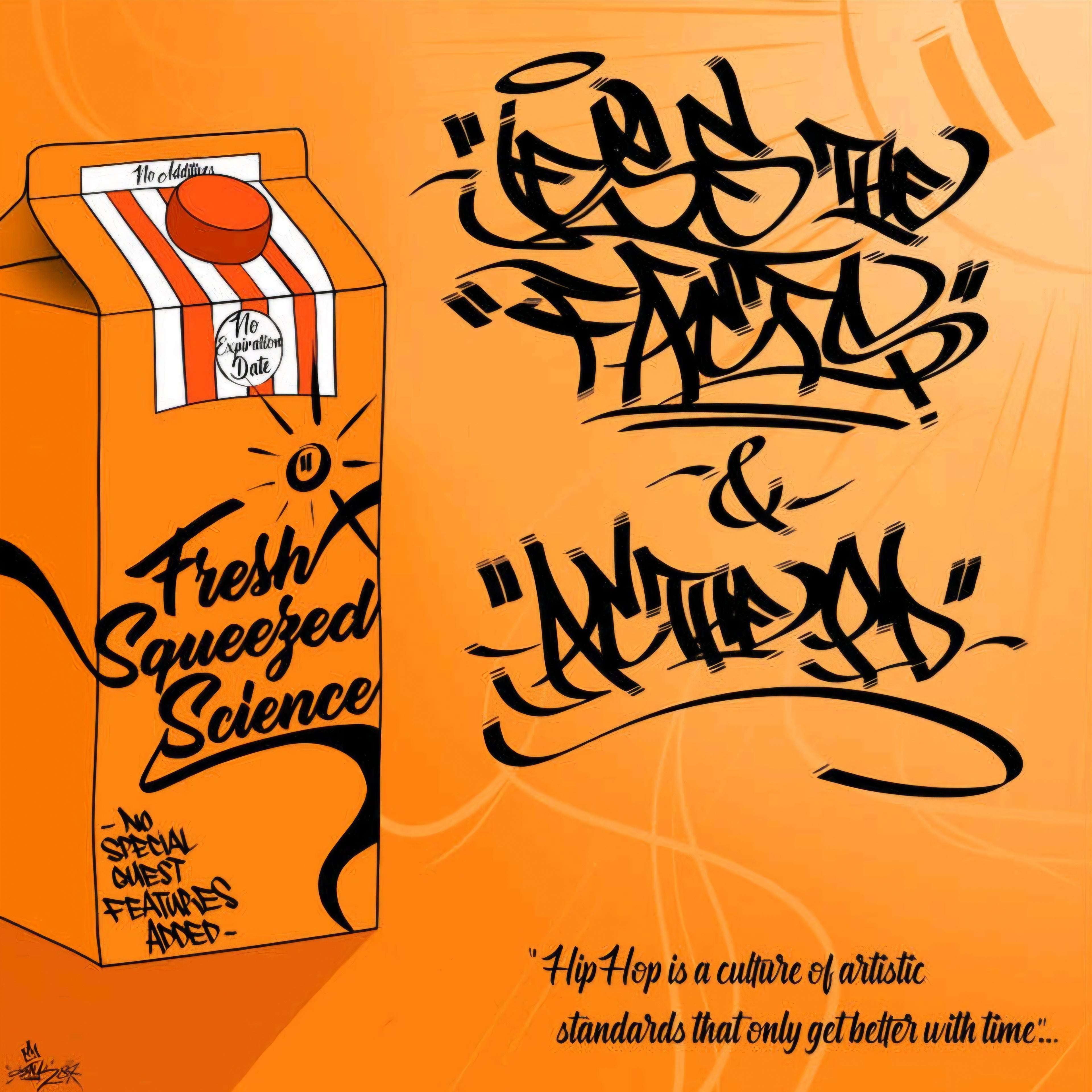 Jess the Facts & A.C the Program Director-Freshly Squeezed:No Additives (Orange Vinyl)