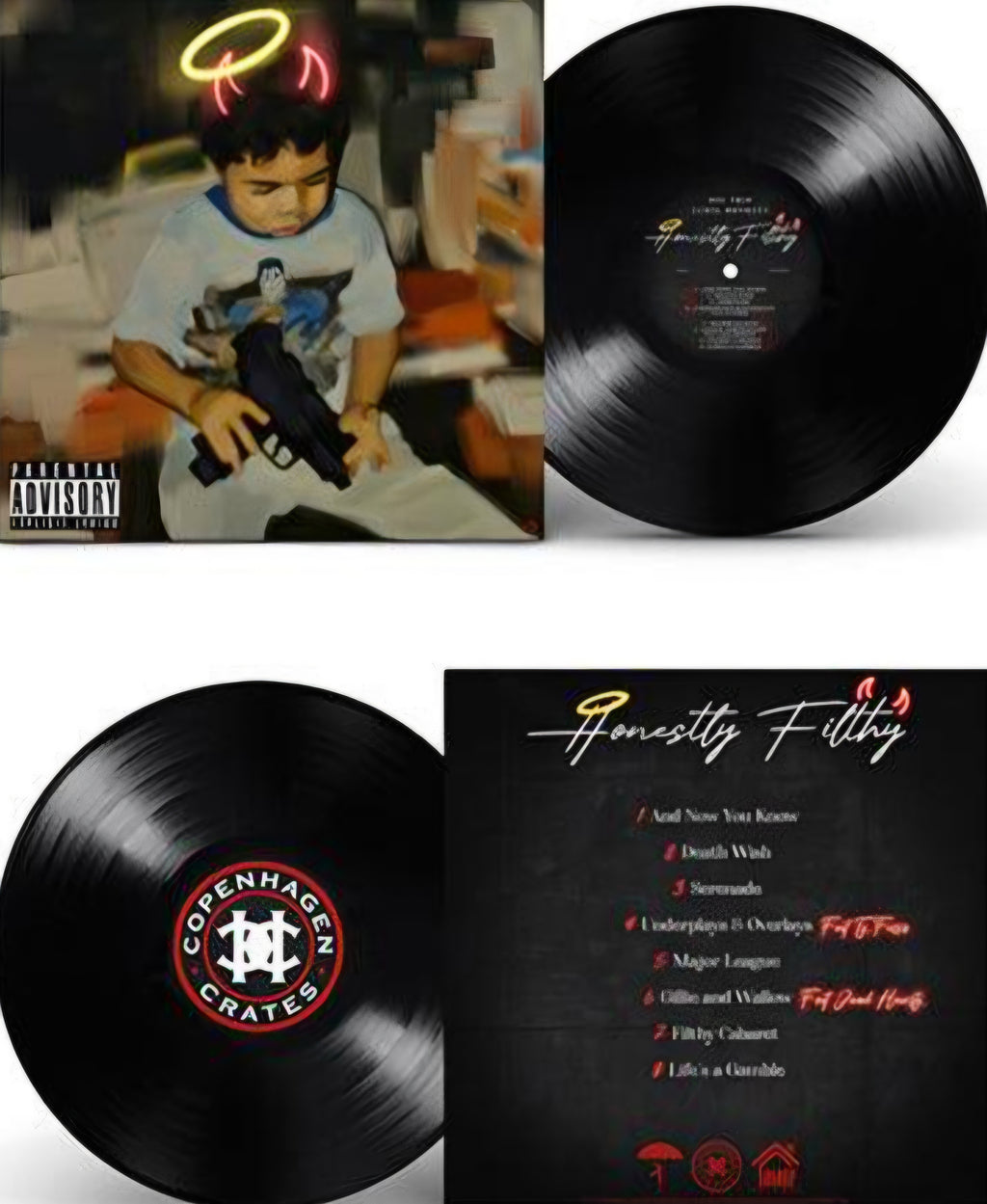 Jamil Honesty & Big Trip-Honestly Filthy (Vinyl)