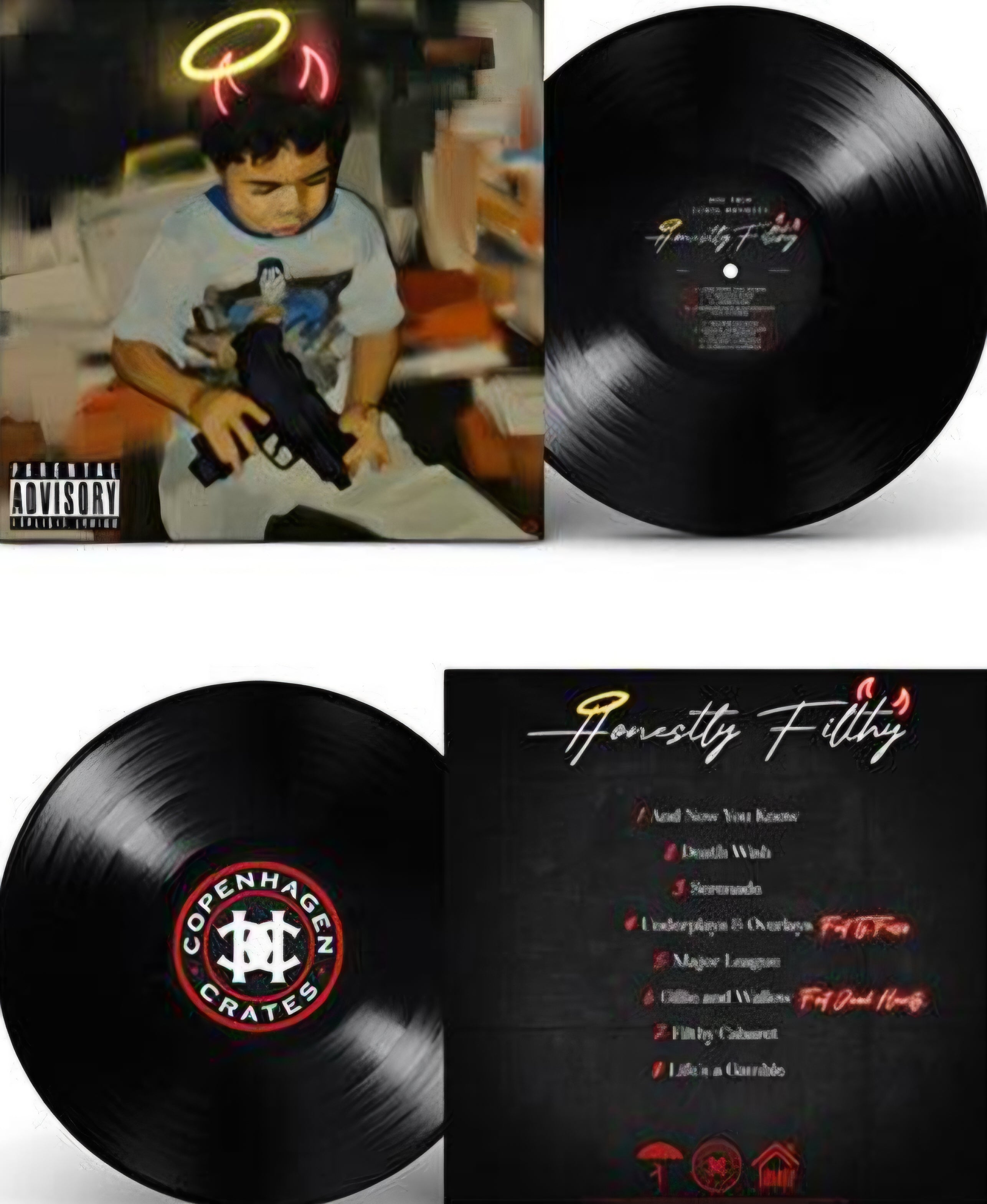 Jamil Honesty & Big Trip-Honestly Filthy (Vinyl)