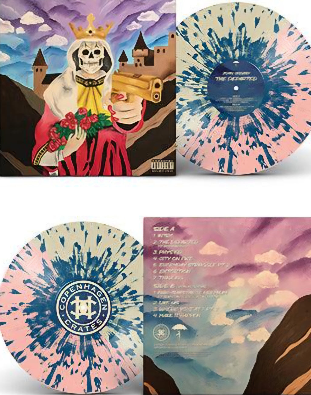 John Creasy-The Departed (Splatter Vinyl)