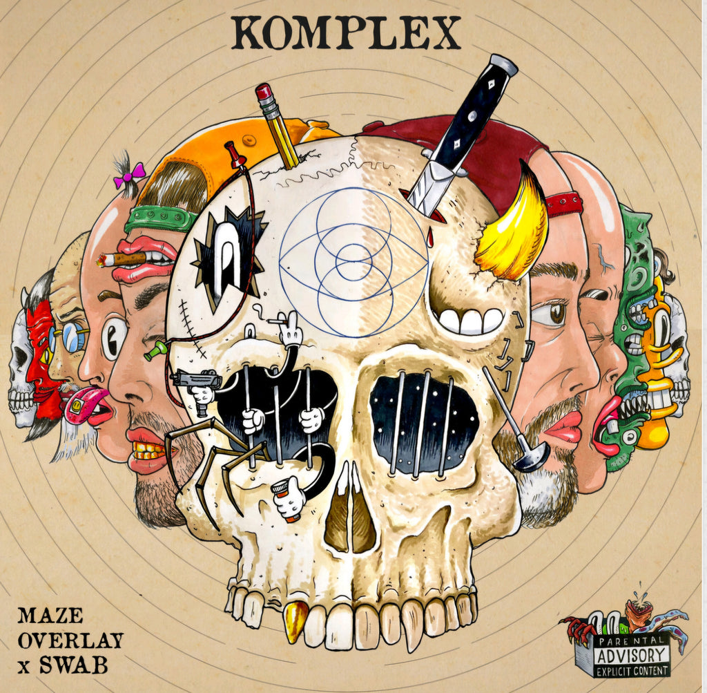 Maze Overlay-Komplex (w/Leather OBI limited edition bone white vinyl)