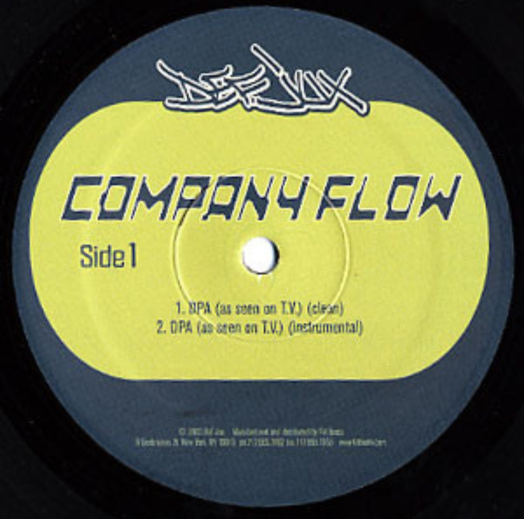 Company Flow/Cannibal Ox-DPA (As Seen on T.V.)/ Iron Galaxy (SEALED VINYL!)
