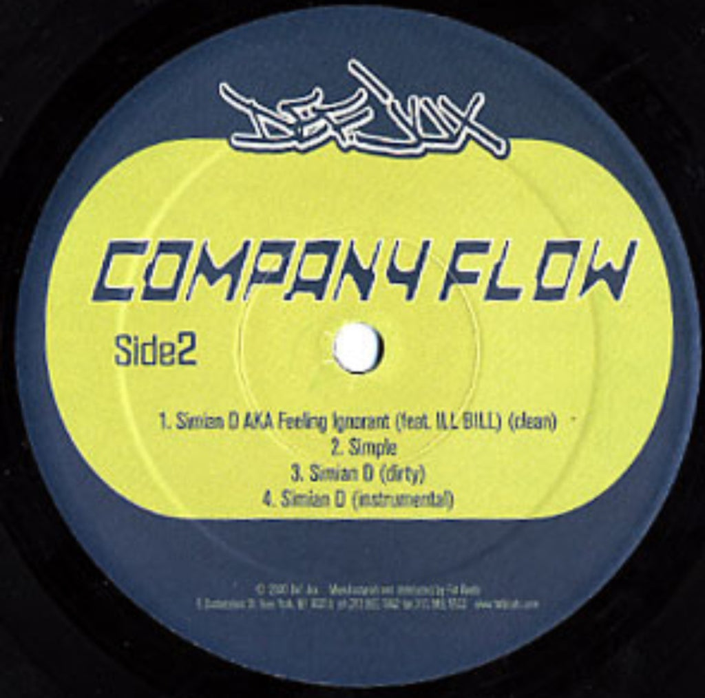 Company Flow/Cannibal Ox-DPA (As Seen on T.V.)/ Iron Galaxy (SEALED VINYL!)