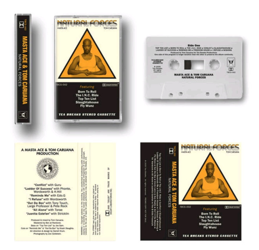 Masta Ace & Tom Caruana-Natural Forces (Cassette)