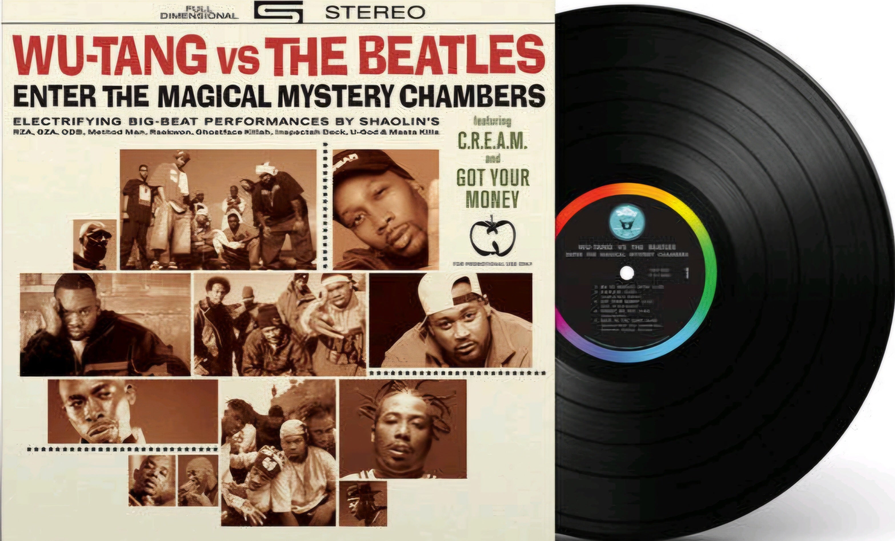 Wu-Tang vs. The Beatles:Enter the Magical Mystery Chambers  ( 2x12 Vinyl)